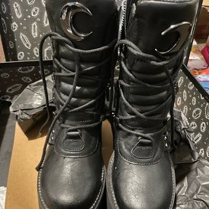 Killstar Broom Rider Boots.
